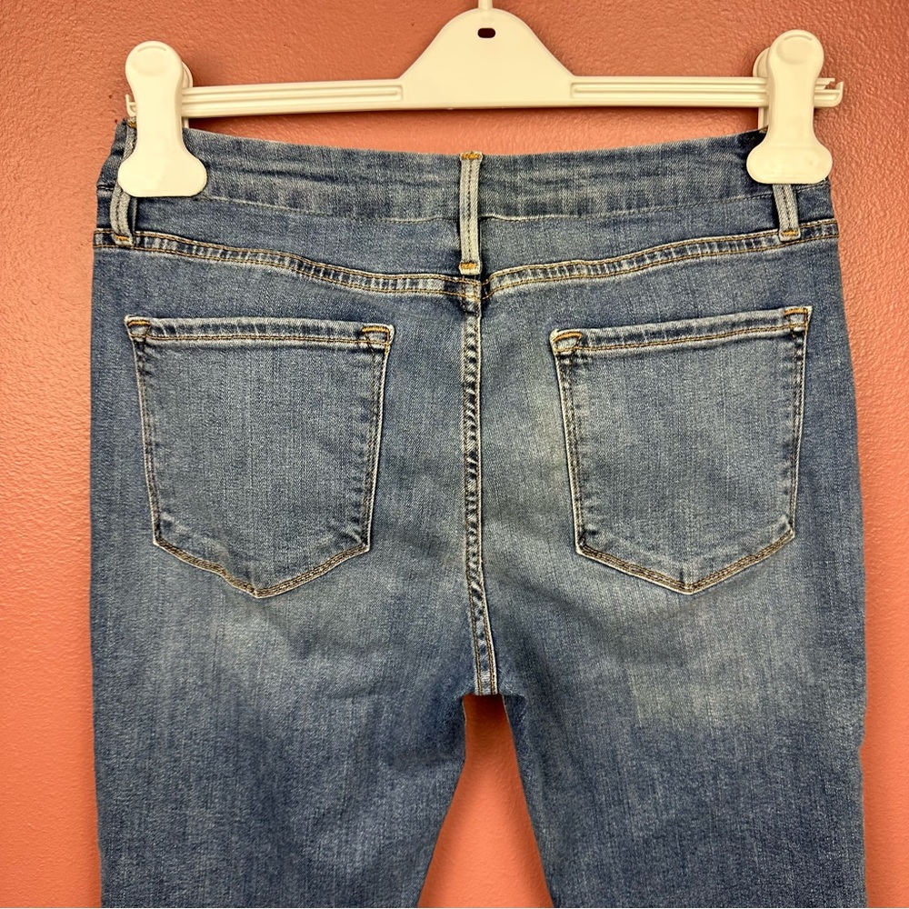 Frame Le Crop Mini Boot In Austin Color Block Siz… - image 6